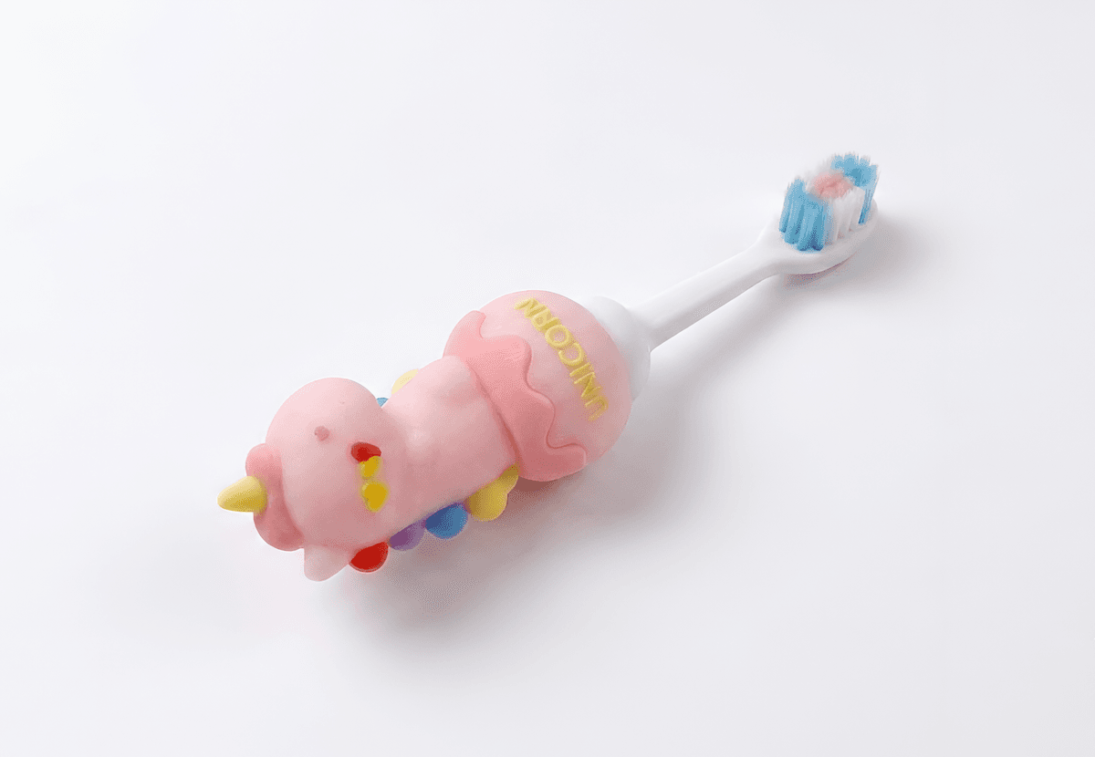 Pink Unicorn Baby Toothbrush